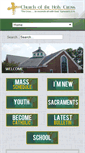 Mobile Screenshot of holycrossdover.org